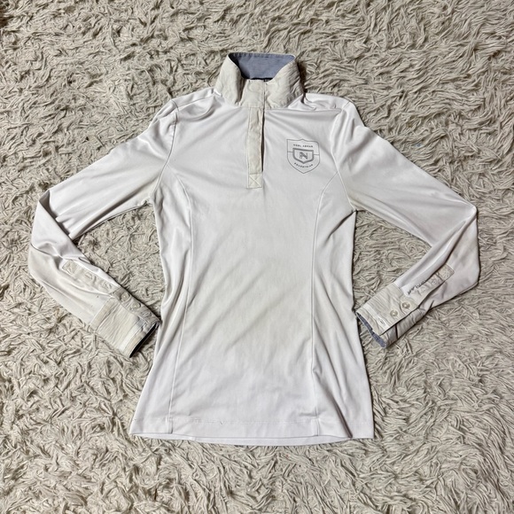 Noel Asmar Tops - Women’s XS White Noel Asmar Long Sleeve Horseback Riding Show Shirt